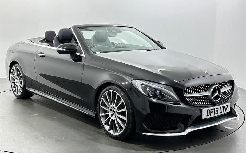 Used 2018 Mercedes C220 AMG Line Premium Plus Cabriolet | £17,458 (Fair price) - Image 1/3