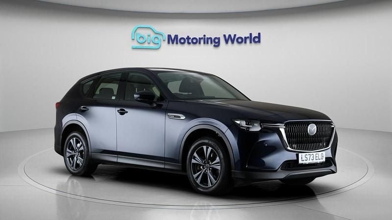 Blue Used 2023 Mazda CX-60 Exclusive-Line SUV | £25,300 (Good price) - Image 1/4