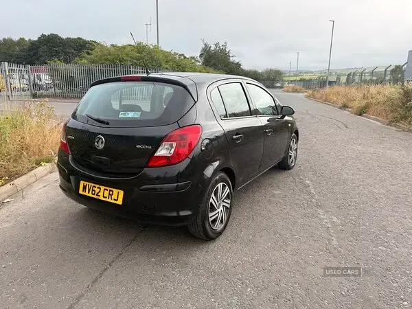 Used Vauxhall Corsa 95 HP (69 kW) 2012 Black Hatchback