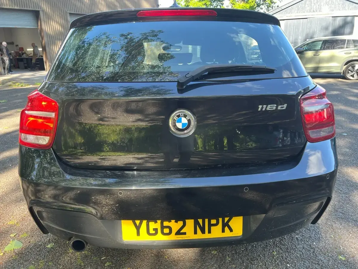 Used BMW 116 M Sport 2012 Black Hatchback