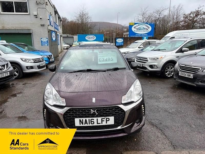 Used Citroën DS3 Elegance 2016 Purple Hatchback