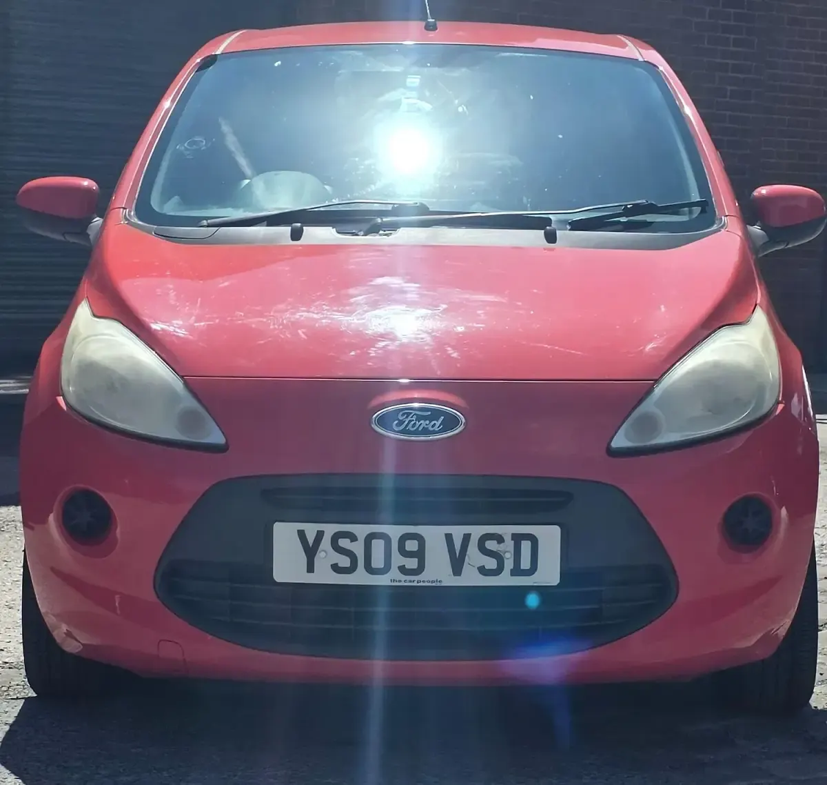 Used Ford Ka Style 69 HP (50 kW) 2009 Red Hatchback