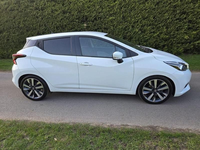 Used Nissan Micra Acenta 2019 White Hatchback