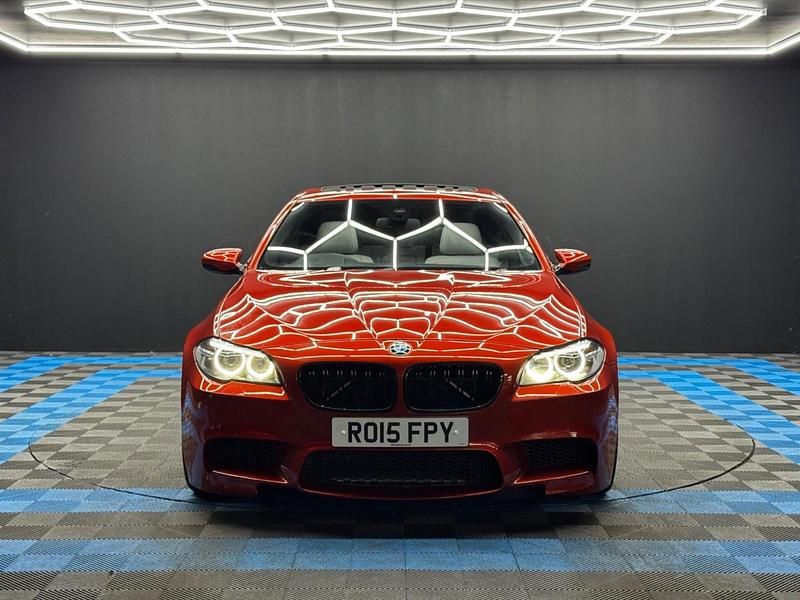 Used BMW M5 2015 Orange Sedan