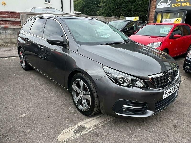 Grey Used 2017 Peugeot 308 Allure Estate | £5,495 (Fair price) - Image 1/4