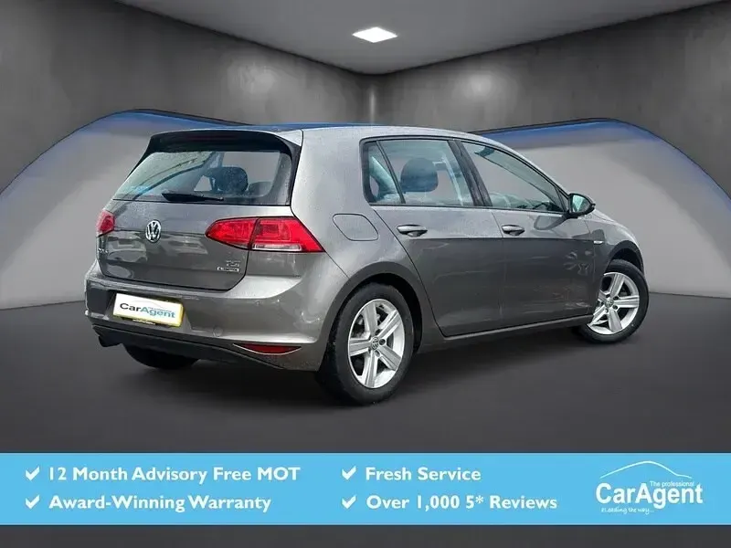 Used VW Golf VII Match 115 HP (84 kW) 2016 Grey Hatchback
