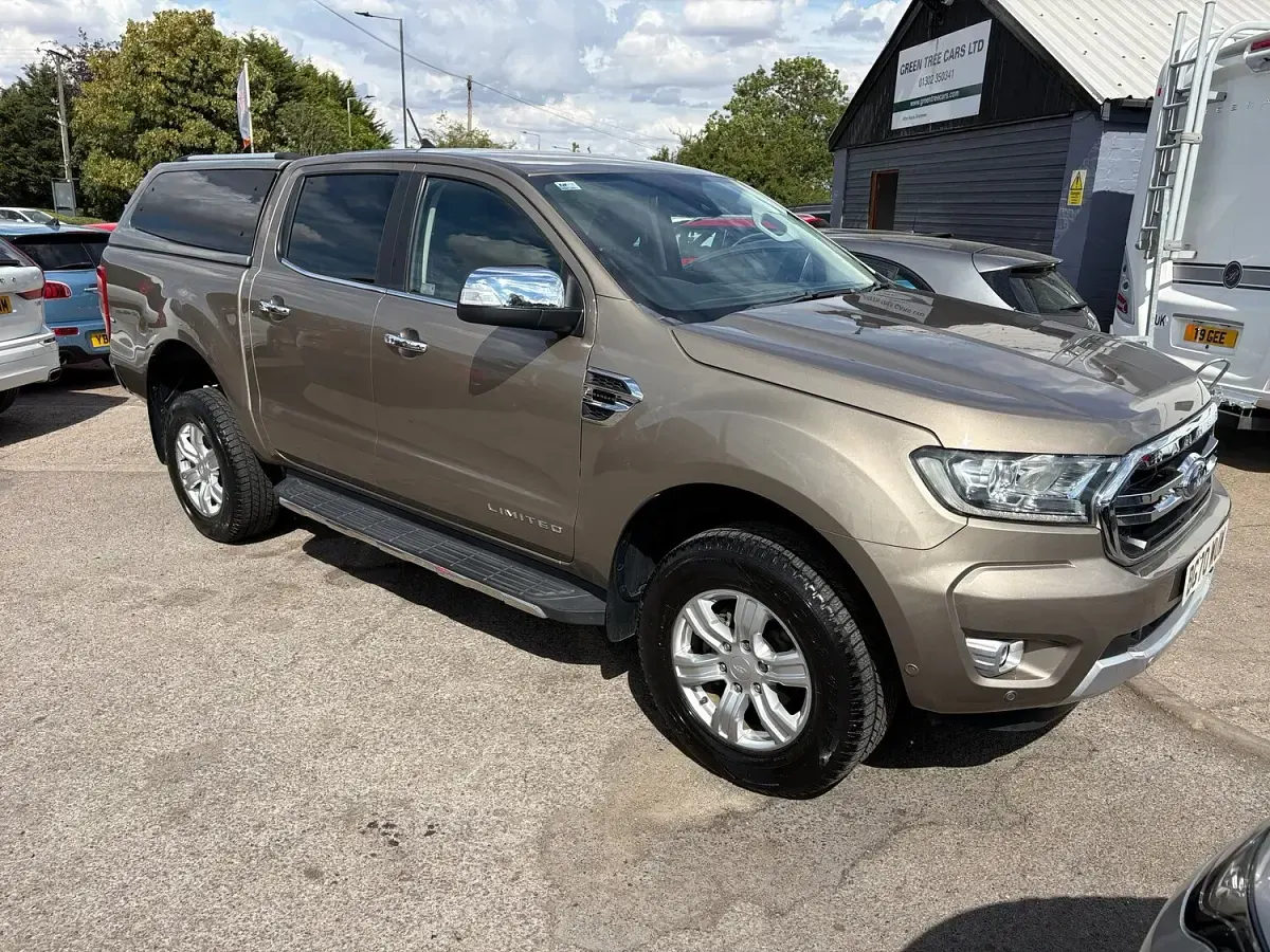 Used Ford Ranger Limited 2020 Silver Pickup