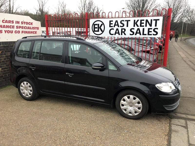 Used VW Touran S 105 HP (77 kW) 2010 Black MPV