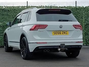 Used VW Tiguan R-line 150 HP (110 kW) 2016 White SUV