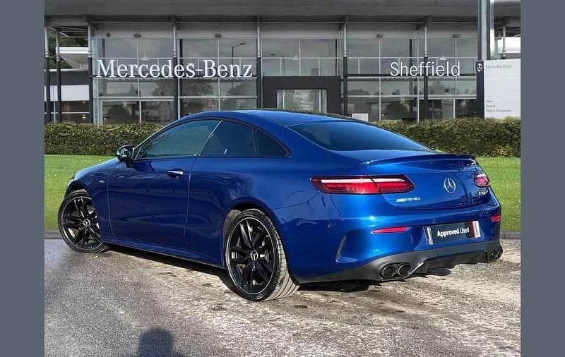 Used Mercedes E53 AMG Premium Plus 429 HP (315 kW) 2023 Blue Coupe