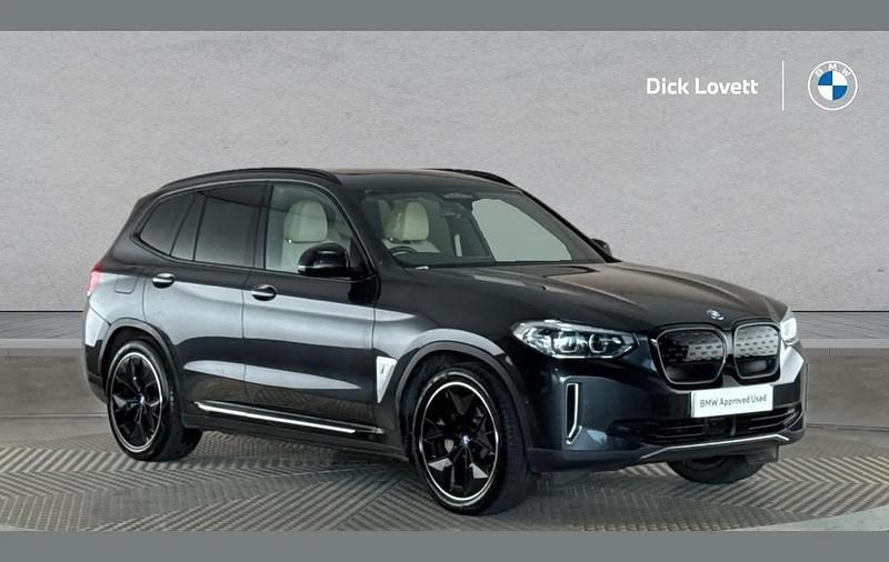 Grey Used 2021 BMW iX3 Shadowline SUV | £21,800 (Fair price) - Image 1/4