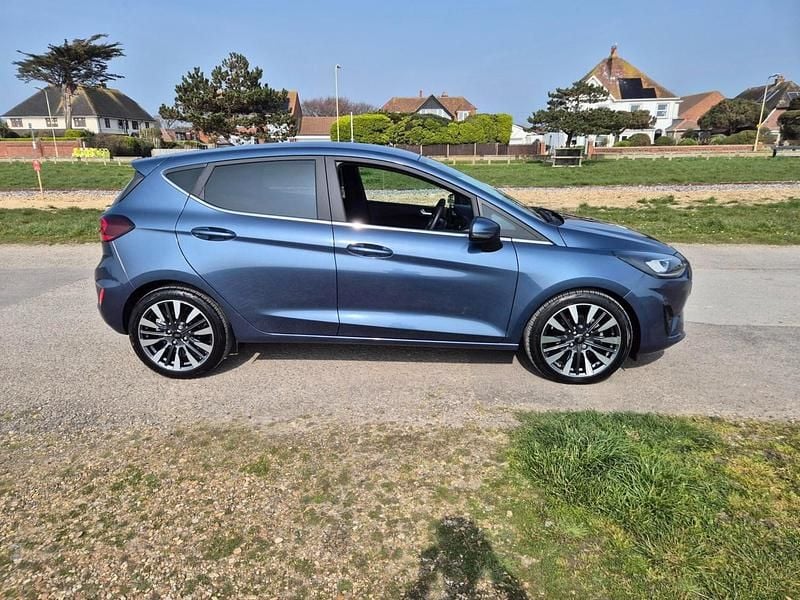 Used Ford Fiesta Titanium X 2023 Blue Hatchback
