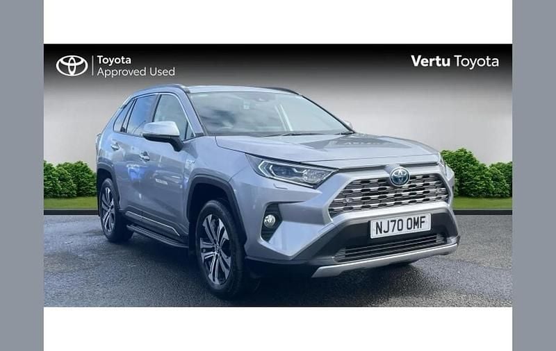 Used Toyota RAV4 Hybrid 218 HP (160 kW) 2020 Silver SUV