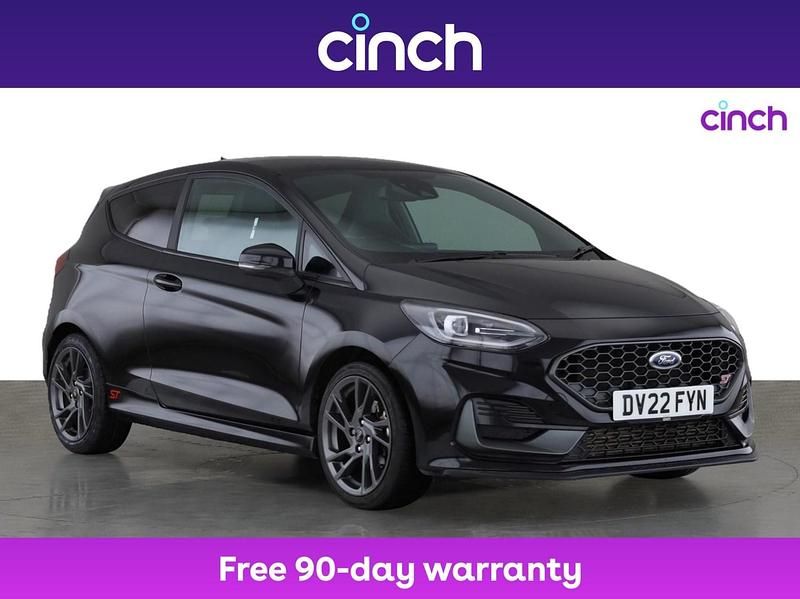 Black Used 2022 Ford Fiesta ST Hatchback | £14,899 (Good price) - Image 1/3