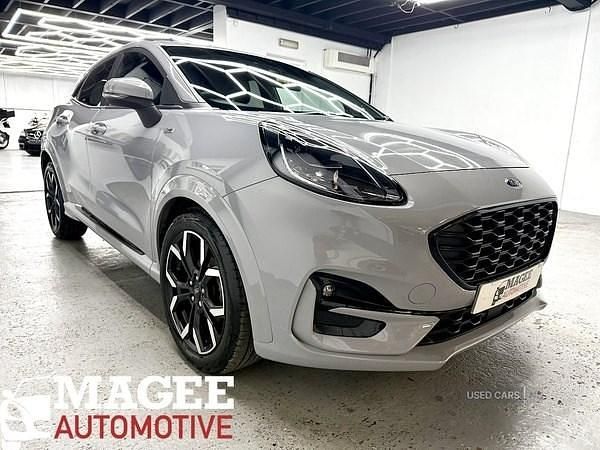 Grey Used 2021 Ford Puma Gen-E ST-Line X Hatchback | £15,895 (A bit pricey) - Image 1/4
