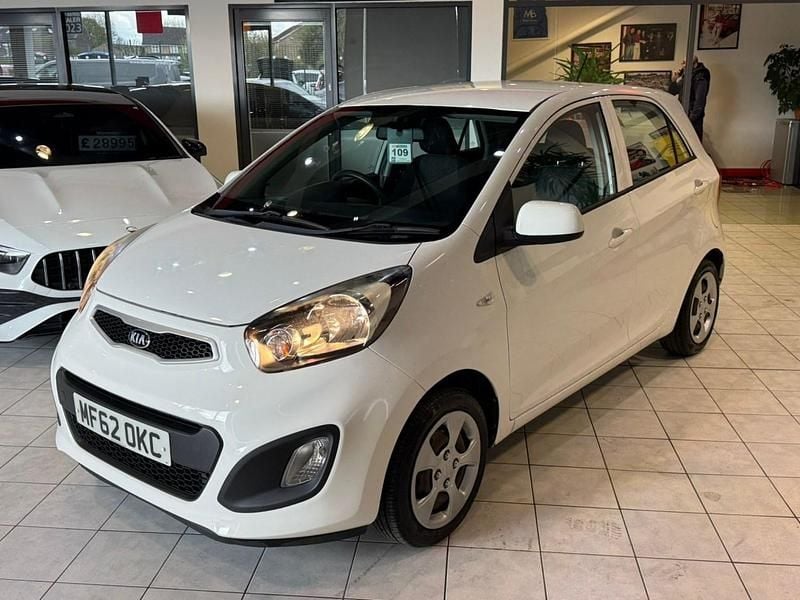 Used Kia Picanto 68 HP (50 kW) 2012 White Hatchback