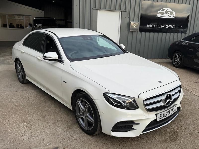 White Used 2020 Mercedes E300 AMG Line Premium Sedan | £16,495 (Fair price) - Image 1/4