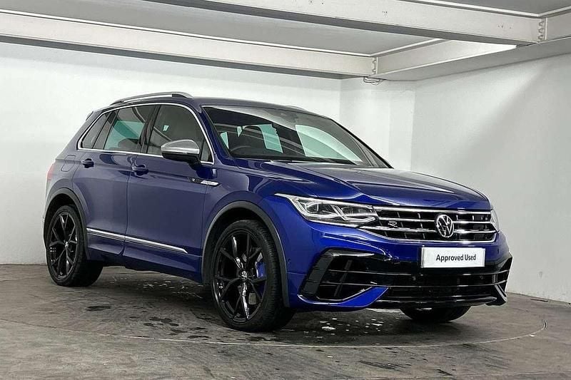 Blue Used 2021 VW Tiguan R SUV | £33,395 (Fair price) - Image 1/4