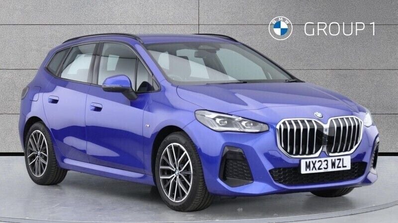 Blue Used 2023 BMW 220 Active Tourer M Sport MPV | £24,750 (Good price) - Image 1/4