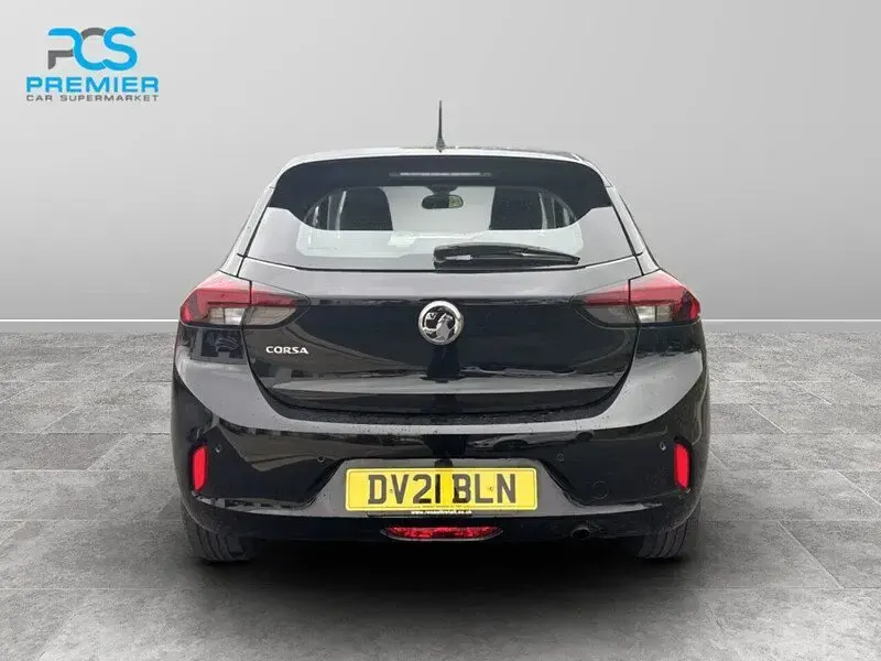 Used Vauxhall Corsa 100 HP (73 kW) 2021 Black Hatchback