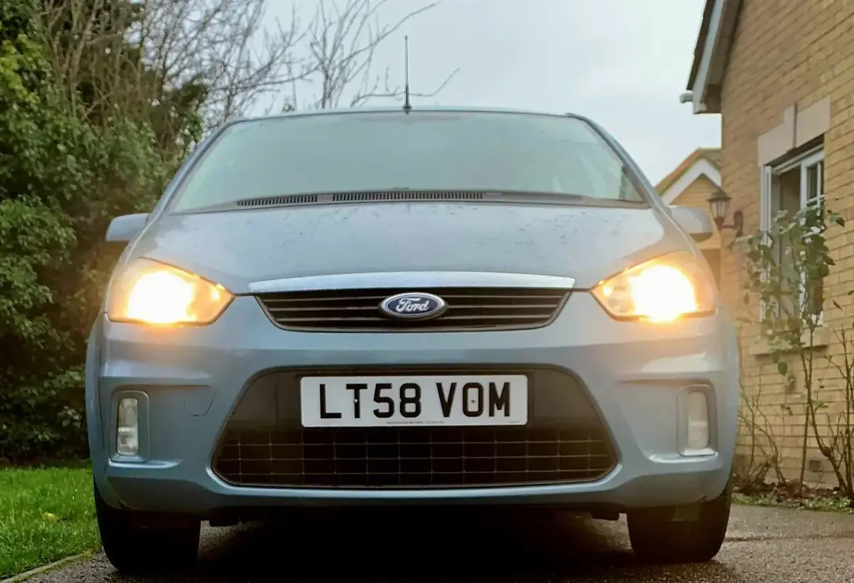 Used Ford C-MAX Zetec 100 HP (73 kW) 2008 Blue MPV