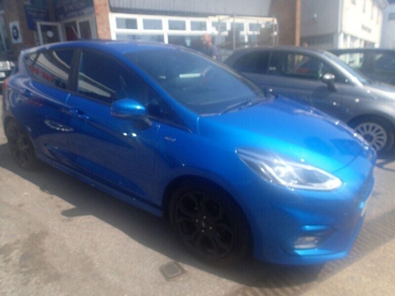 Blue Used 2019 Ford Fiesta ST-Line X Hatchback | £8,995 (Fair price) - Image 1/4
