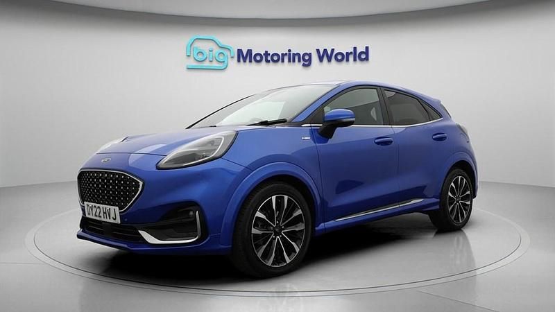 Used Ford Puma ST-Line 125 HP (91 kW) 2022 Blue SUV