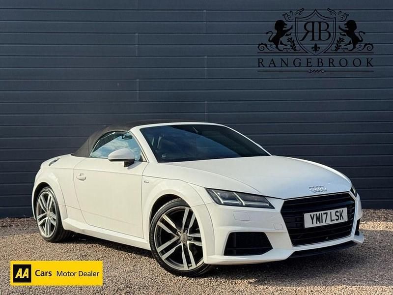 White Used 2017 Audi TT Roadster S-Line Cabriolet | £14,699 - Image 1/3