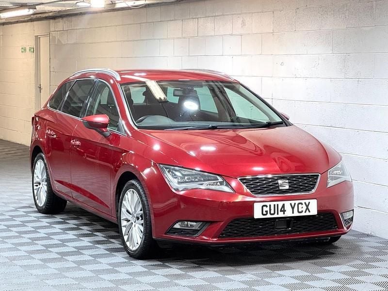 Used Seat Leon SE 2014 Red Estate
