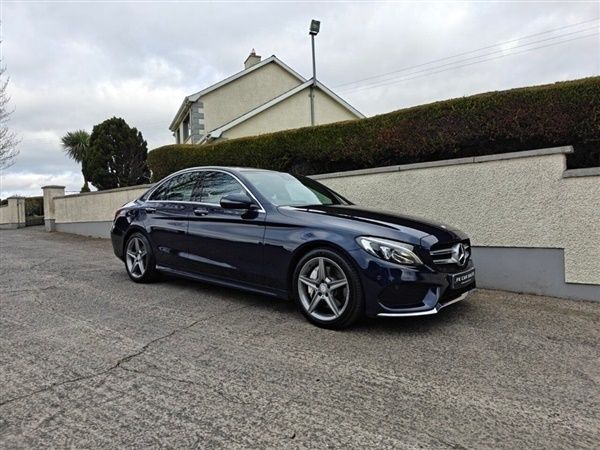 Blue Used 2016 Mercedes C250 AMG line Sedan | £20,994 - Image 1/1