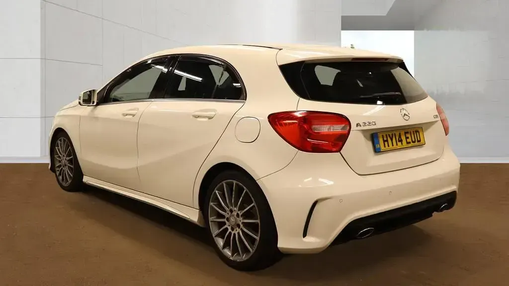 Used Mercedes A220 AMG 168 HP (123 kW) 2014 White Hatchback