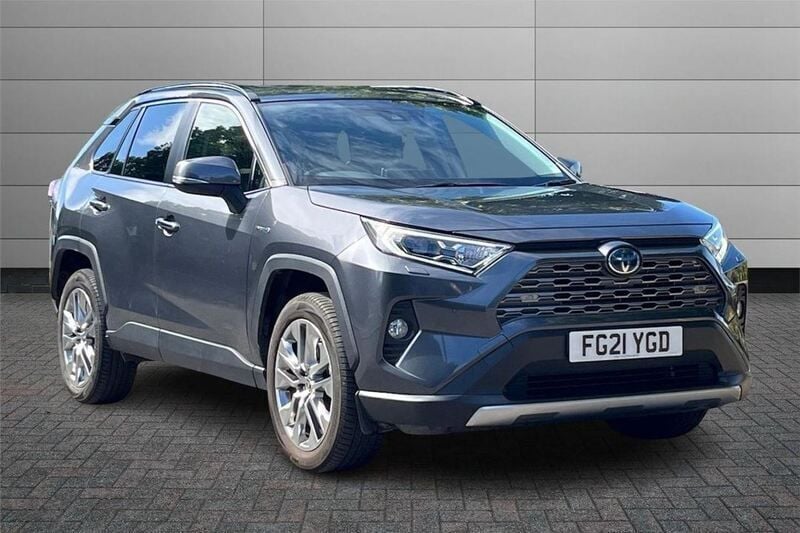 Decuma grey Used 2021 Toyota RAV4 Hybrid SUV | £26,495 (Good price) - Image 1/2