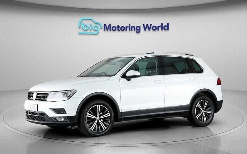 Used VW Tiguan SE 150 HP (110 kW) 2018 White SUV