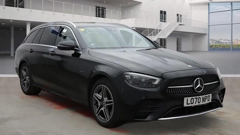 Black Used 2020 Mercedes E300 AMG line Estate | £21,199 (Good price) - Image 1/4