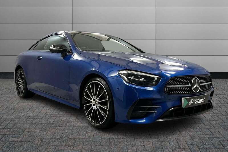 Blue Used 2023 Mercedes E300 AMG line Coupe | £36,000 (A bit pricey) - Image 1/4