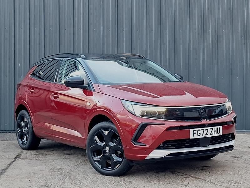 Used Vauxhall Grandland X Ultimate 130 HP (95 kW) 2022 Red SUV