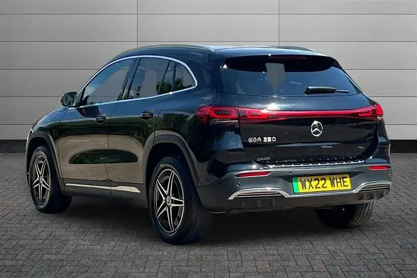 Used Mercedes EQA250 AMG line 139 kW (190 HP) 2022 Night black SUV