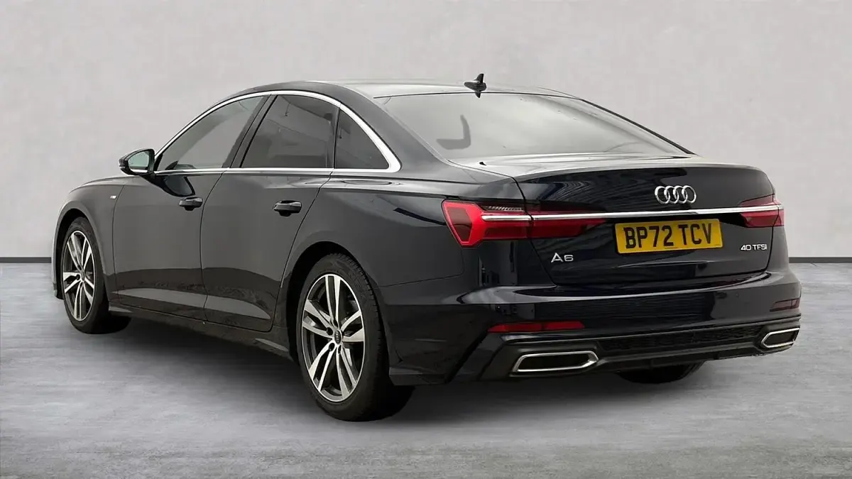 Used Audi A6 S-Line 204 HP (150 kW) 2023 Blue Sedan