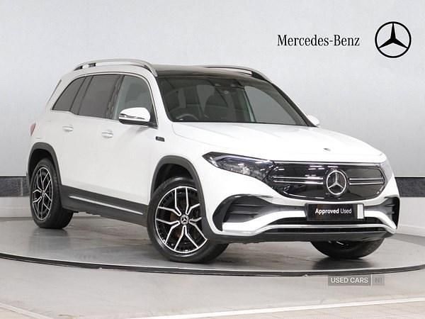 Used Mercedes EQB350 AMG Line Premium 214 kW (292 HP) 2022 White SUV