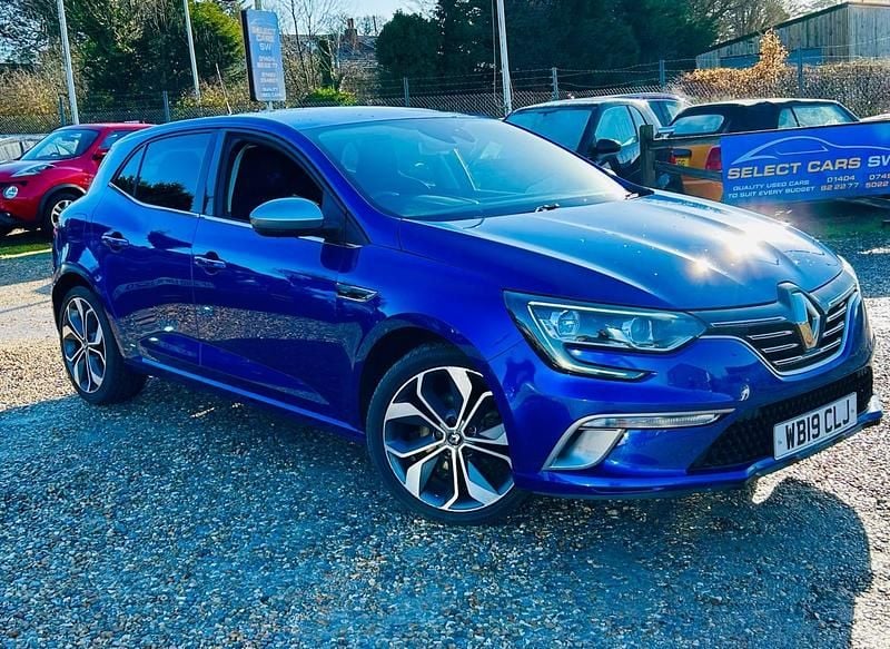 Blue Used 2019 Renault Mégane GT Line GT-Line Hatchback | £8,695 (Fair price) - Image 1/4