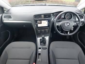 Used VW Golf VII Edition 150 HP (110 kW) 2020 Blue Hatchback