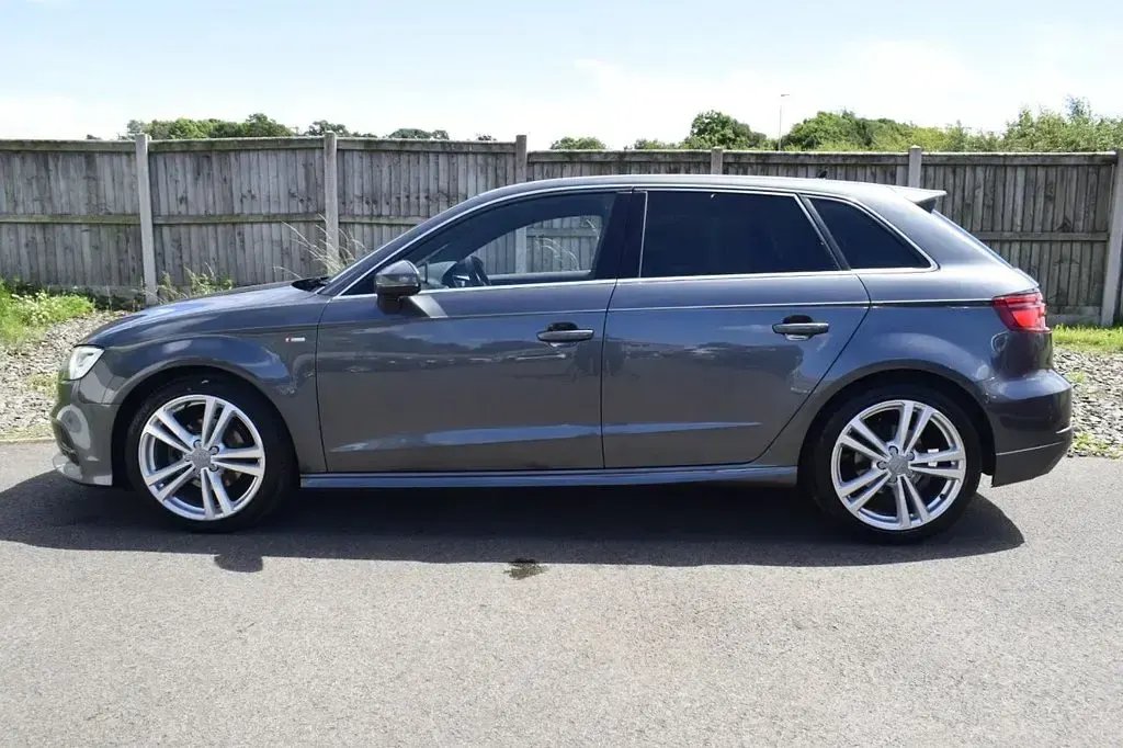 Used Audi A3 S-Line 116 HP (85 kW) 2019 Grey Sedan