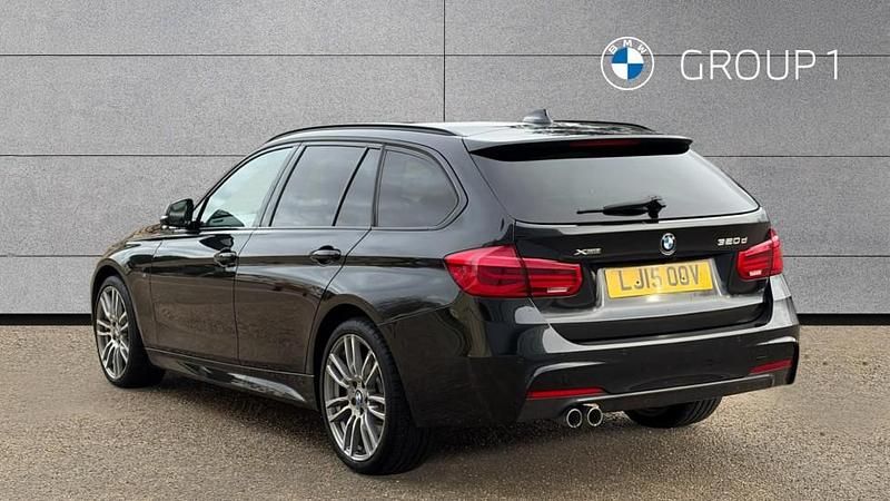 Used BMW 320 M Sport 190 HP (139 kW) 2015 Black Estate