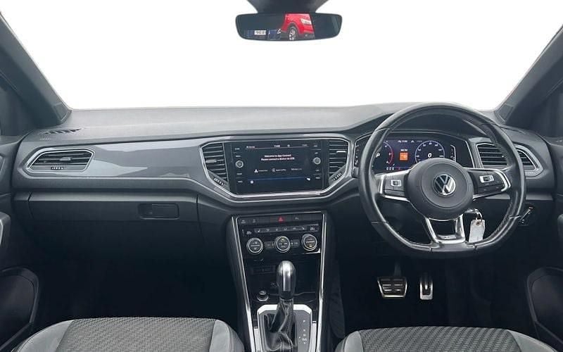 Used VW T-Roc R-line 150 HP (110 kW) 2020 Blue SUV