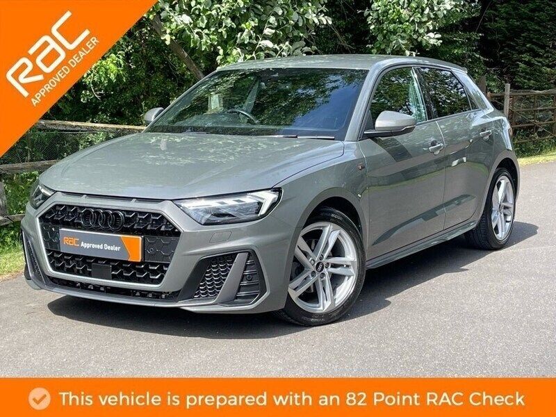 Grey Used 2021 Audi A1 Sportback S-Line Hatchback | £17,490 (Fair price) - Image 1/4