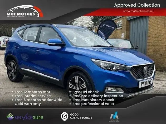 Usado MG ZS Exclusive 2018 Azul SUV