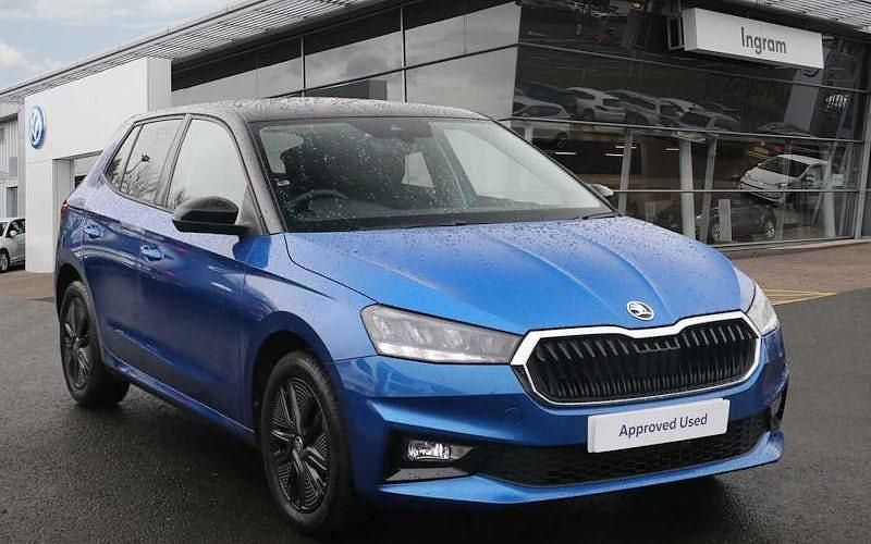 Used Skoda Fabia Colour Edition 80 HP (58 kW) 2023 Blue Hatchback