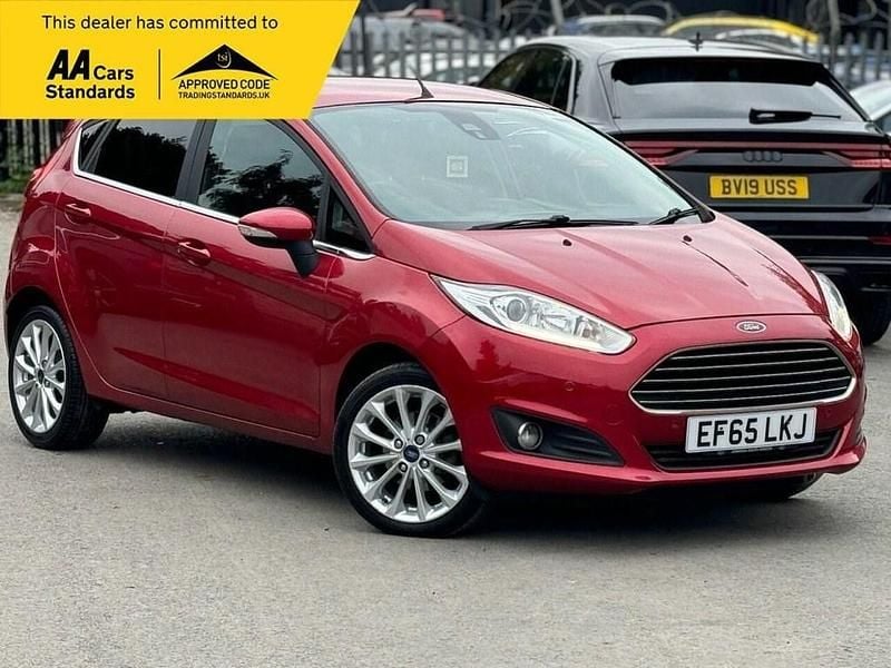 Red Used 2015 Ford Fiesta Titanium X Hatchback | £7,195 (Fair price) - Image 1/3