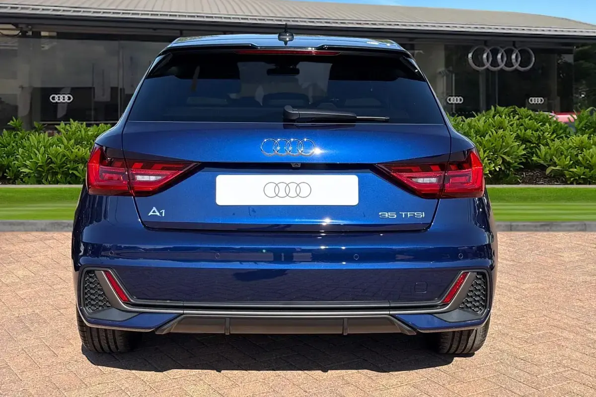 New Audi A1 Sportback S-Line 2026 Blue Hatchback