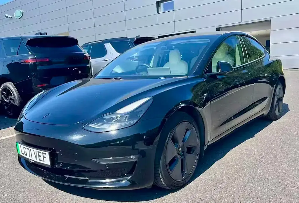 Used Tesla Model 3 Long Range AWD 366 kW (498 HP) 2021 Black Sedan